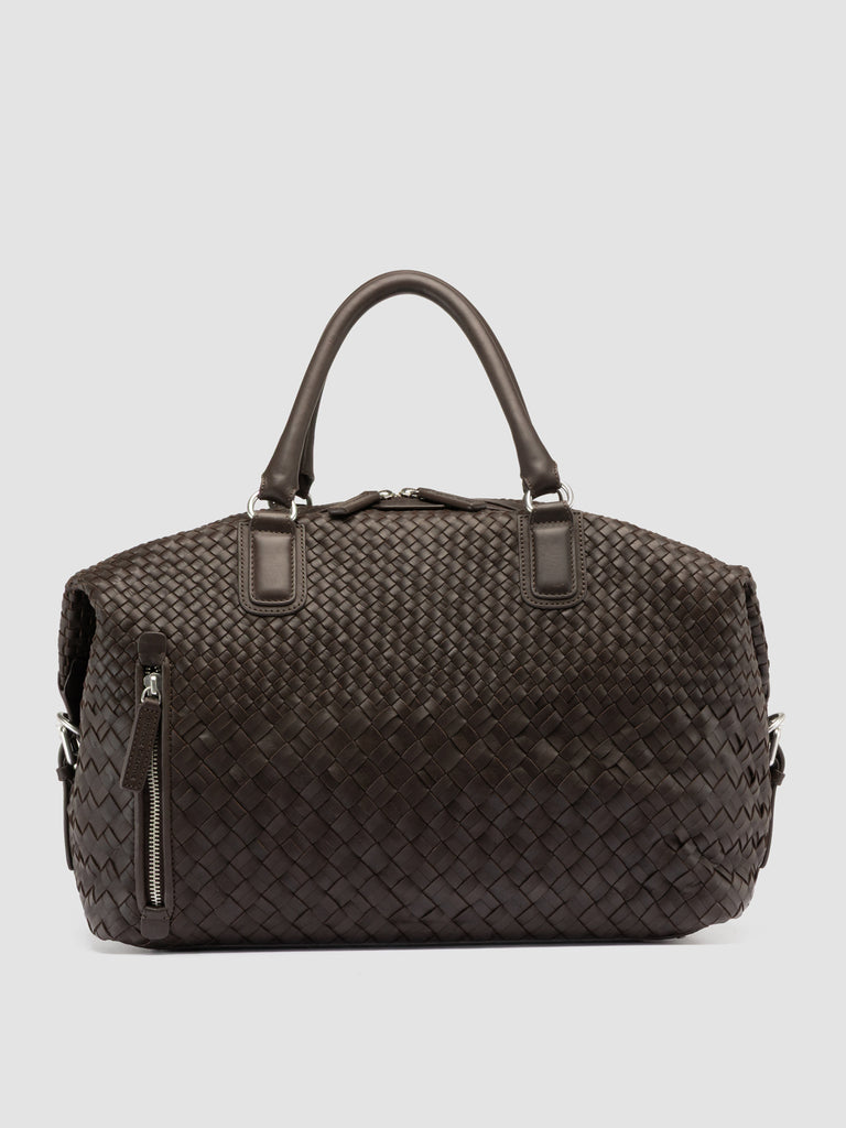 ARMOR 019 - Brown Leather Travel Bag