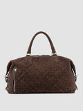 ARMOR 019 - Brown Leather Travel Bag - thumb image 1,side view