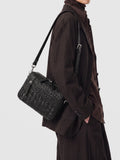 ARMOR 023 - Black Leather Pouch - thumb image 2,side view