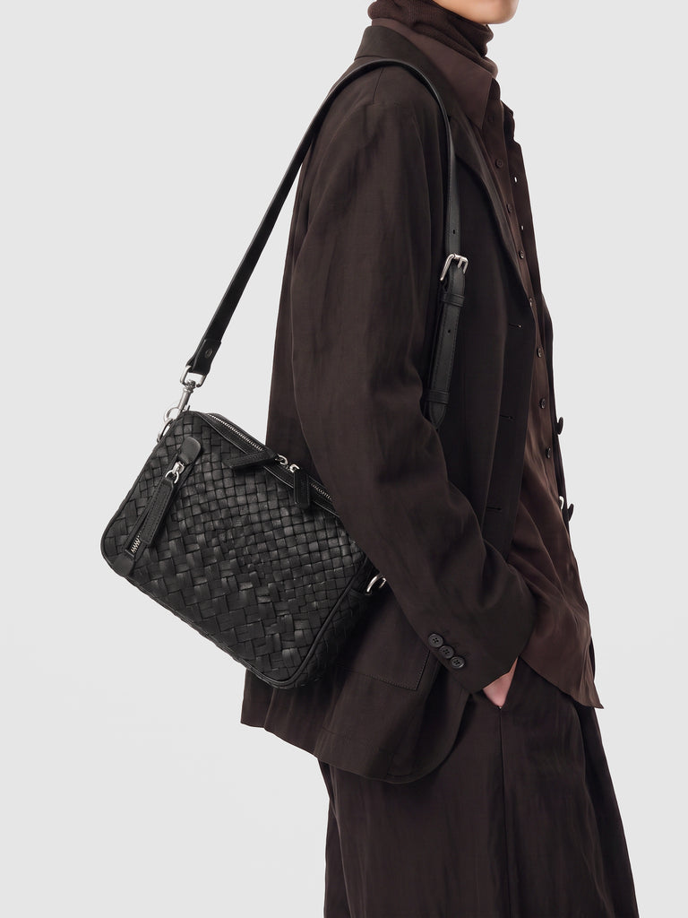 ARMOR 023 - Black Leather Pouch-hover