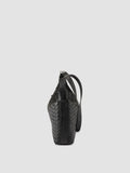 ARMOR 024 - Schwarze Umhängetaschen aus Leder - thumb image 5,side view