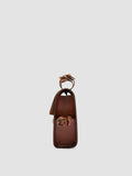 OC BIKE 001 - Braune Fahrradtasche aus Leder - thumb image 5,side view