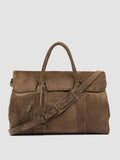 BOSTONIAN 001 - Brown Suede Travel Bag - thumb image 1,side view