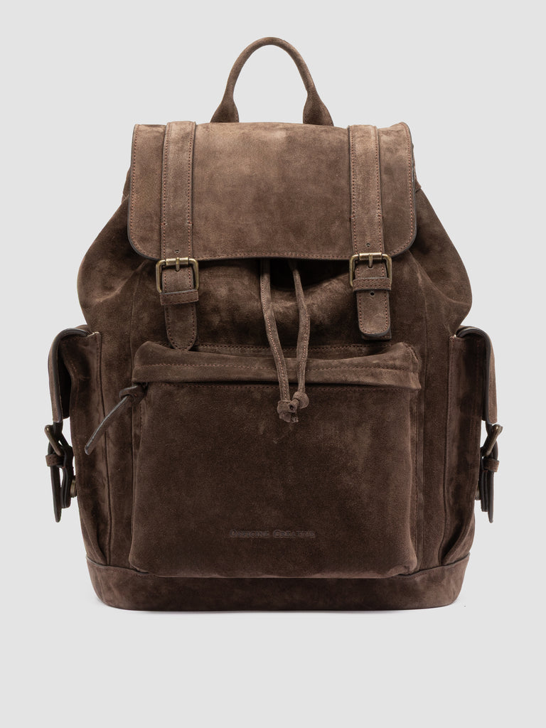 BOSTONIAN 003 - Brown Suede Backpack