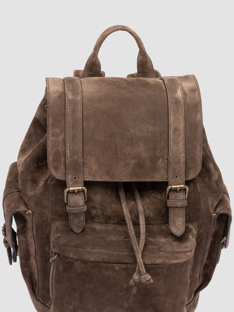 BOSTONIAN 003 - Brown Suede Backpack