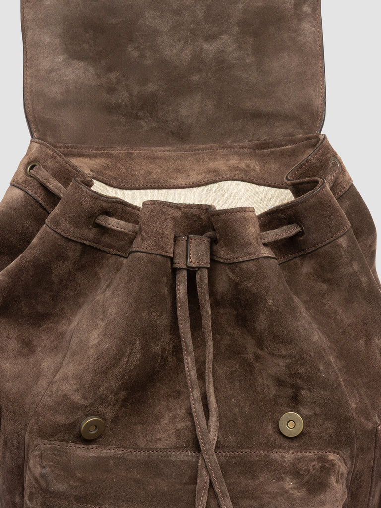 BOSTONIAN 003 - Brown Suede Backpack