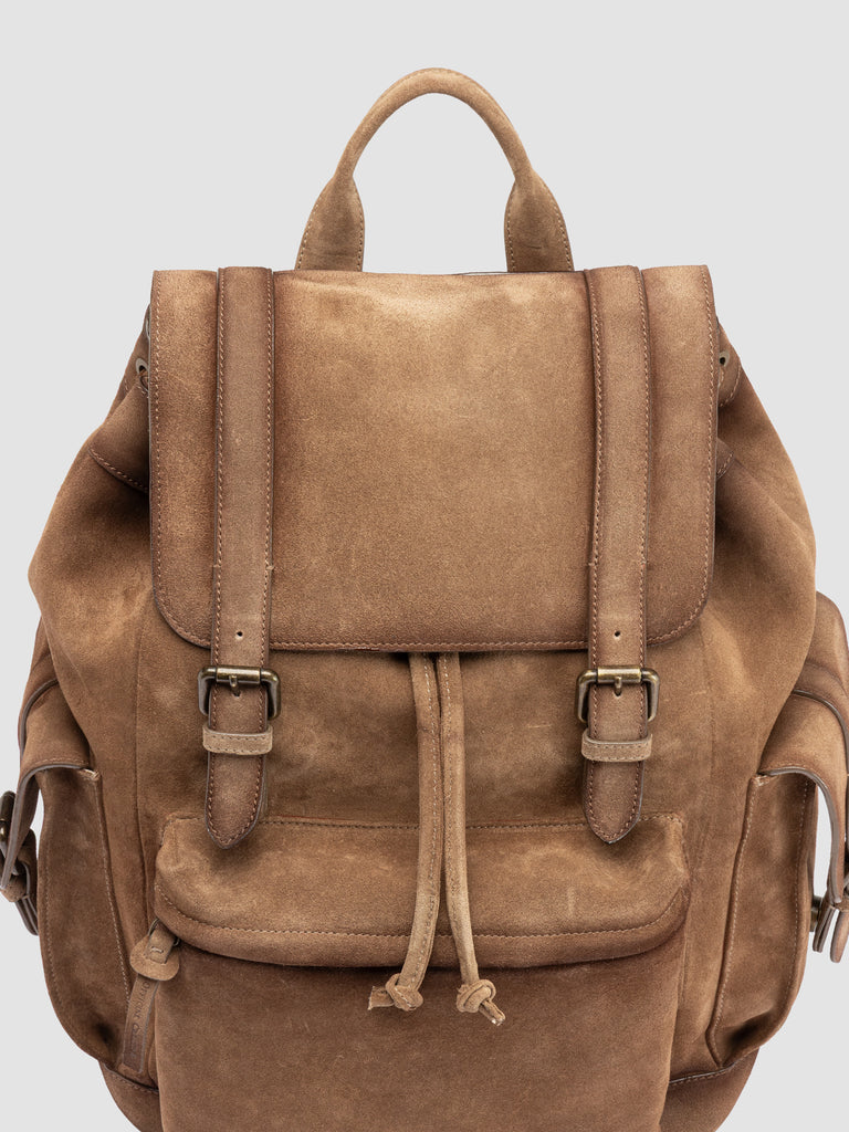 BOSTONIAN 003 - Brown Suede Backpack-hover