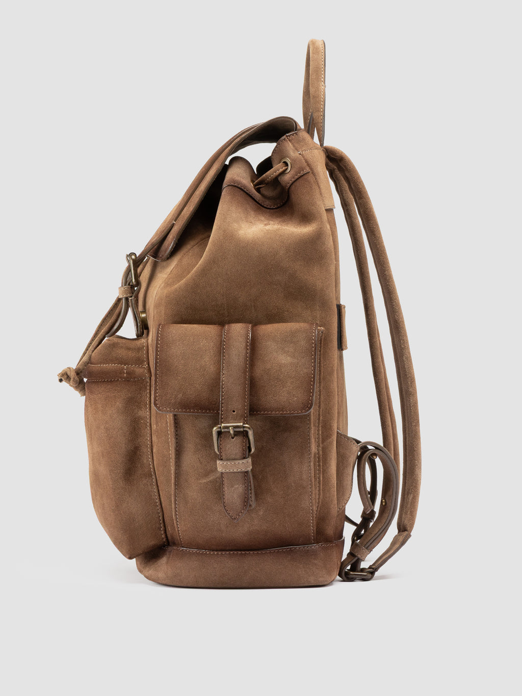 BOSTONIAN 003 - Brown Suede Backpack