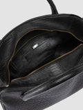 BOWLER 006 - Black Leather Shoulder Bags - thumb image 7,side view