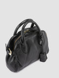 BOWLER 007 - Black Leather Shoulder Bags - thumb image 2,side view