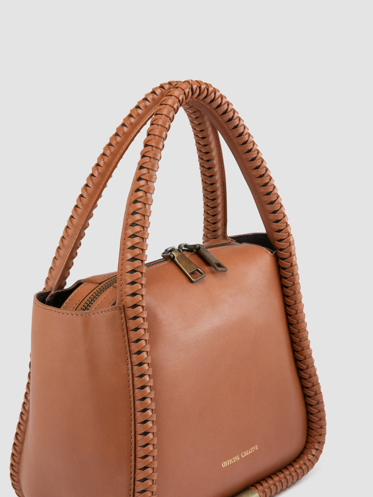 CABALA 107 - Tan Leather Handle Bag