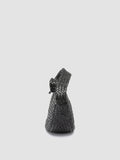 OC CLASS 068 - schwarze Umhängetasche aus Leder - thumb image 5,side view