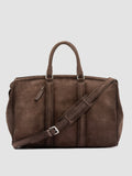 QUENTIN 009 - Taupe Suede Bag - thumb image 1,side view
