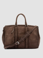 QUENTIN 009 - Taupe Suede Bag