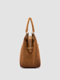 QUENTIN 009 - Brown Suede Bag
