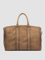 QUENTIN 009 - Taupefarbene Tasche aus Wildleder