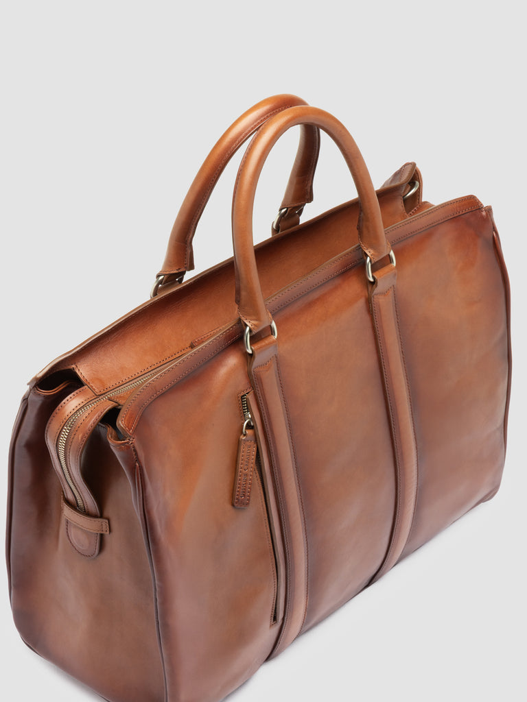 QUENTIN 009 - Brown Leather Bag
