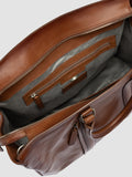 QUENTIN 009 - Brown Leather Bag - thumb image 7,side view