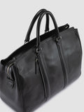 QUENTIN 009 - Black Leather Bag - thumb image 2,side view