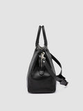 QUENTIN 009 - Black Leather Bag - thumb image 6,side view