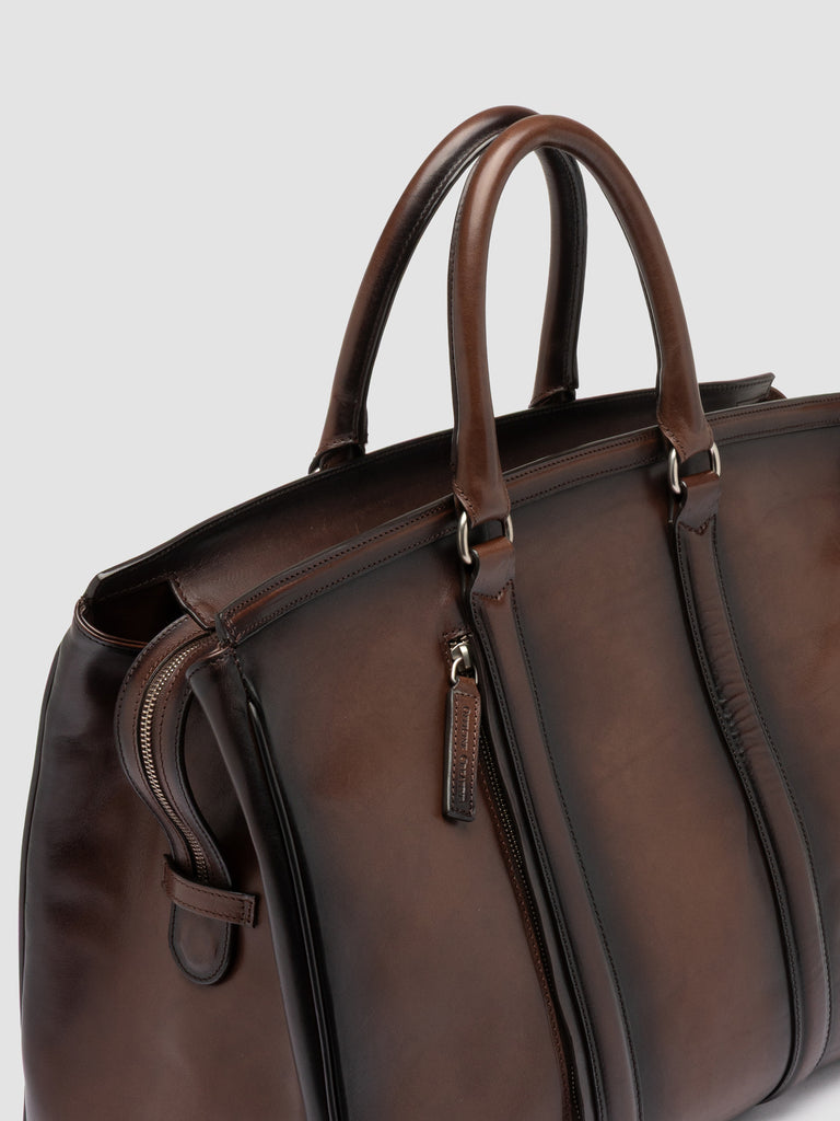 QUENTIN 009 - Brown Leather Bag