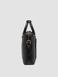 QUENTIN 019 - Black Leather Briefcase