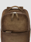 QUENTIN 023 - Taupe Suede Backpack - thumb image 2,side view