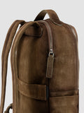 QUENTIN 023 - Taupe Suede Backpack - thumb image 6,side view