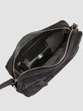 QUENTIN 025 - Black Suede Pounch Bags - thumb image 7,side view