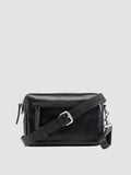 QUENTIN 025 - Black Leather Pounch Bags - thumb image 1,side view