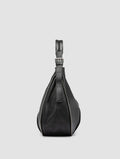 GHINZA 002 - Schwarze Umhängetaschen aus Leder - thumb image 3,side view