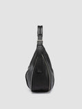 GHINZA 002 - Schwarze Umhängetaschen aus Leder - thumb image 11,side view