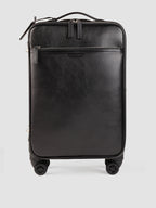 GULLIVER 001 - Black Leather Suitcase