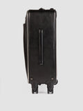 GULLIVER 001 - Black Leather Suitcase - thumb image 6,side view