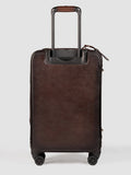 GULLIVER 001 - Brown Leather Suitcase - thumb image 7,side view