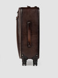 GULLIVER 001 - Brown Leather Suitcase - thumb image 6,side view