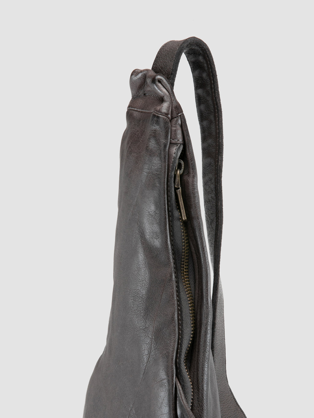 HELMET 30 - Grey Leather Waistpack