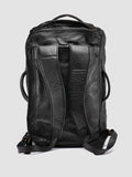 HELMET 052 - Black Leather Backpack - thumb image 4,side view