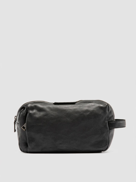HELMET 054 - Black Leather Pouch – Officine Creative