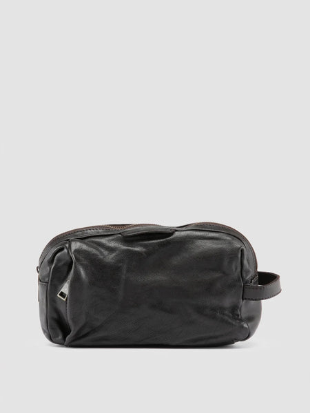 HELMET 054 - Brown Leather Pouch – Officine Creative
