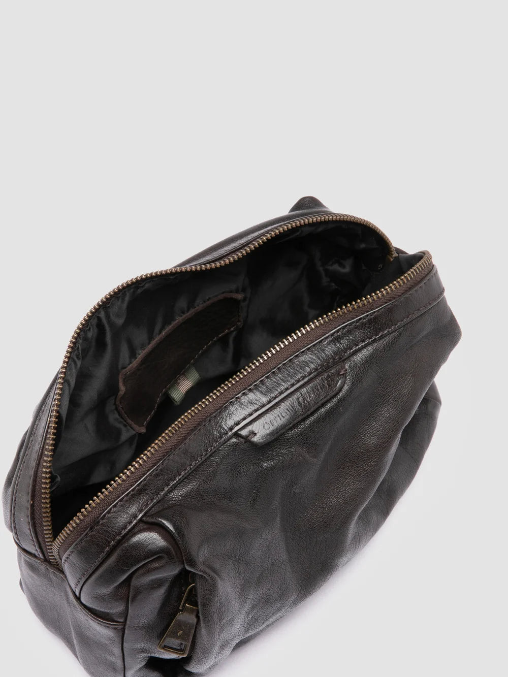 HELMET 054 - Brown Leather Pouch – Officine Creative HELMET 054 - Brown Leather Pouch – Officine Creative