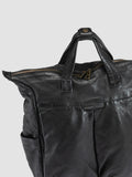 HELMET 055 - Black Leather Backpack - thumb image 2,side view