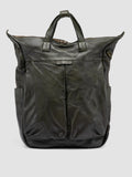 HELMET 055 - Green Leather Backpack - thumb image 3,side view
