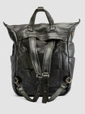 HELMET 055 - Green Leather Backpack - thumb image 5,side view