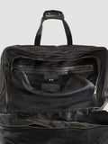 HELMET 056 - Black Leather Travel Bag - thumb image 7,side view