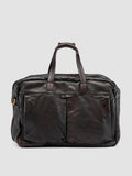 HELMET 056 - Brown Leather Travel Bag - thumb image 3,side view