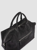 JULES 006 - Brown Suede Travel Bag - thumb image 2,side view
