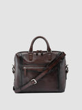 JULES 007 - Brown Leather Briefcase