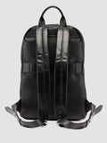 JULES 012 - Black Leather Backpack - thumb image 4,side view