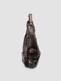 JULIE 015 - Brown Leather Shoulder Bag - thumb image 5,side view